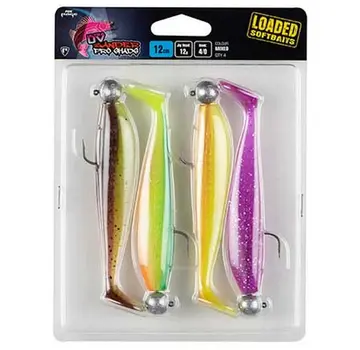 FOX RAGE Ultra UV Zander Pro Shad Loaded Lure Pack