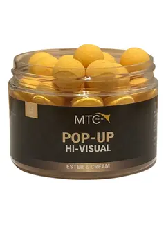 MTC BAITS Pop-Up Hi-Visual Ester & Cream