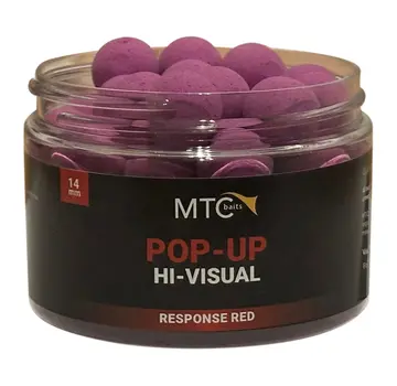 MTC BAITS Pop-Up Hi-Visual Response Red