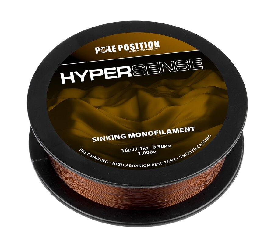 Hypersense Mono - Nylon Karperlijn (1000m)