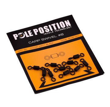 POLE POSITION  Carp Swivel #8 (20stuks)