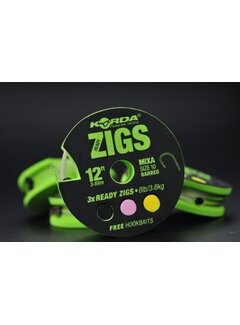 KORDA KORDA Ready Zigs (3stuks)