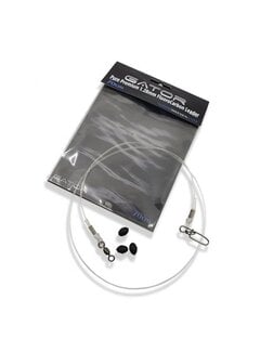 GATOR Elite Fluoro Carbon Snoek Onderlijn (70cm) (1.28mm)