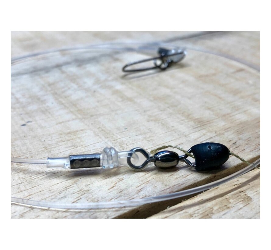 Elite Fluoro Carbon Snoek Onderlijn (70cm) (1.28mm)