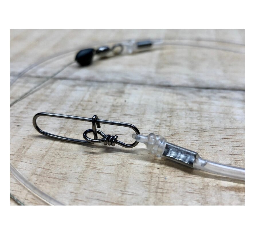 Elite Fluoro Carbon Snoek Onderlijn (70cm) (1.28mm)