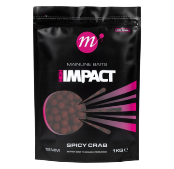 MAINLINE High Impact Boilies Spicy Crab (1kg)