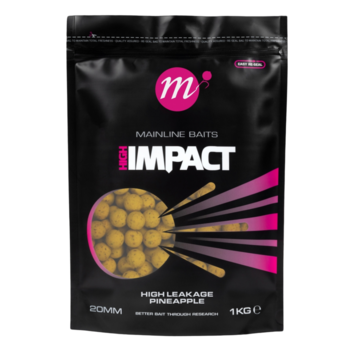 MAINLINE High Impact Boilies H/L Pineapple (1kg)