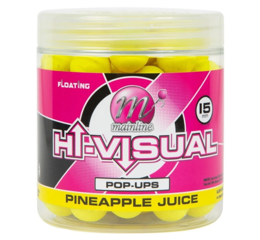 High Visual Pop-Ups Yellow Pineapple Juice