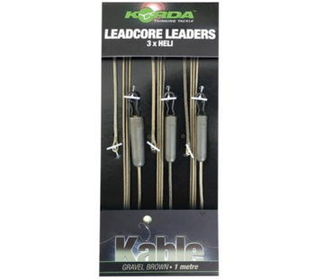 KORDA Leadcore Leader Heli (3stuks)