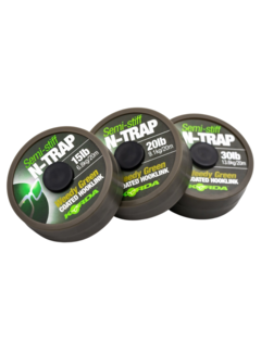 KORDA N-Trap Semi Stiff Weedy Green (20m)