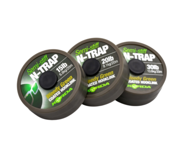 KORDA N-Trap Semi Stiff Weedy Green (20m)