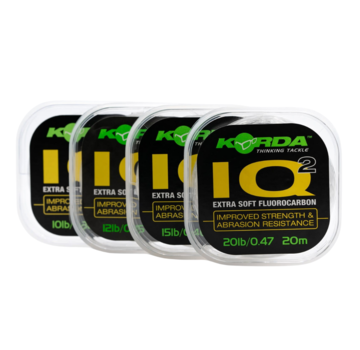 KORDA IQ Extra Soft Fluorocarbon Hooklink (20m)