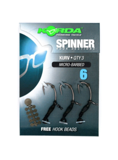 KORDA Spinner Hook Sections Kurv (3stuks)