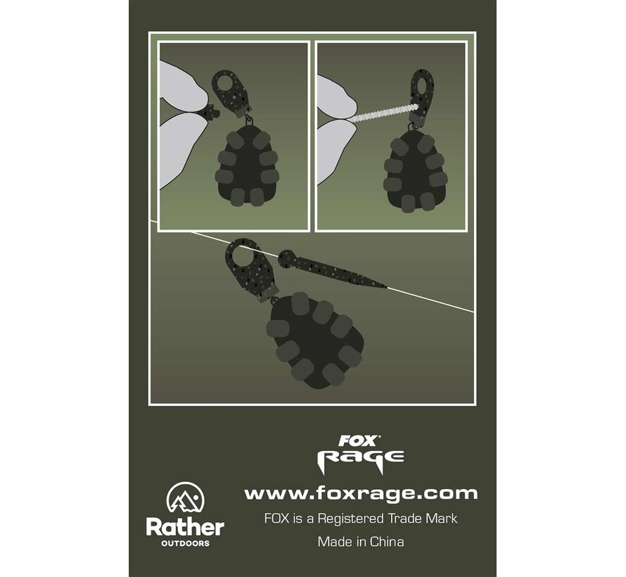 Camo Low Resistance Run Ring (5stuks)