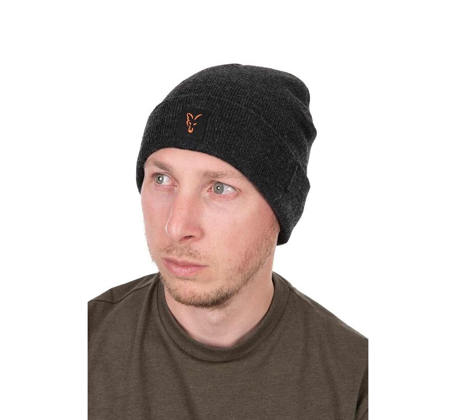 Beanie vismuts Oranje/Zwart
