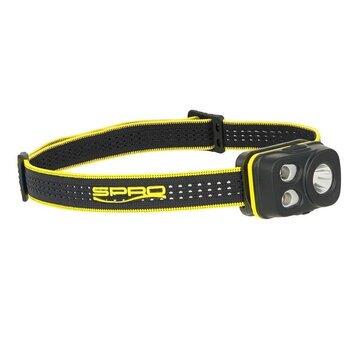 SPRO Headlamp USB Oplaadbaar Wit/Rood 100L