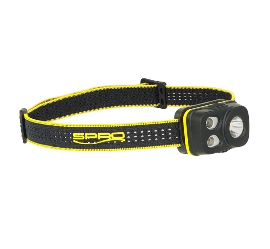 Headlamp USB Oplaadbaar Wit/Rood 100L