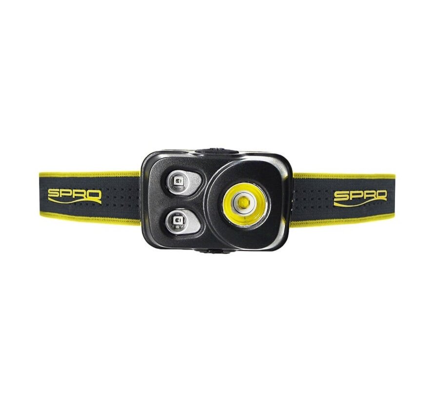 Headlamp USB Oplaadbaar Wit/Rood 100L
