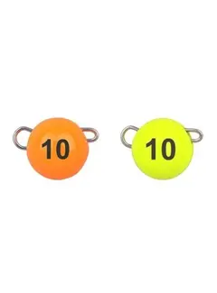 SPRO FREESTYLE Tungsten Bottom Jigs Geel/Oranje