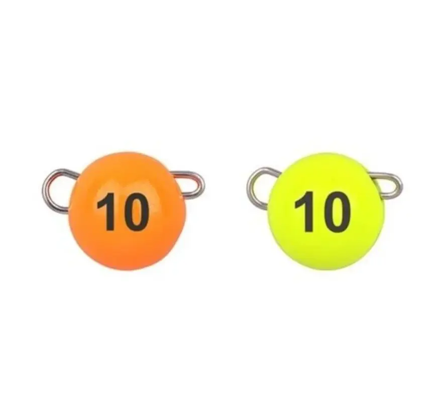 Tungsten Bottom Jigs Geel/Oranje
