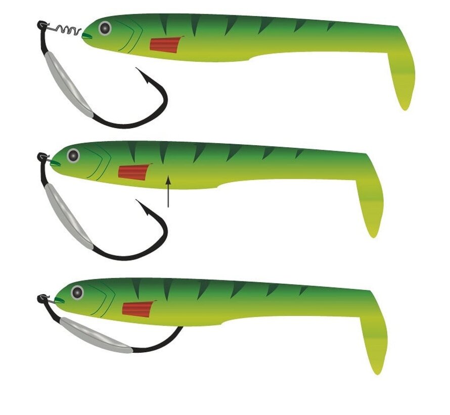 Worm EWG SuperLine Spring Lock Weighted