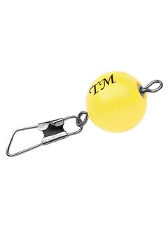 TROUT MASTER Swivel Snap Pilot 12mm Yellow