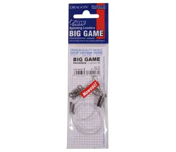 DRAGON Fluorocarbon Snoek Onderlijn (2stuks)