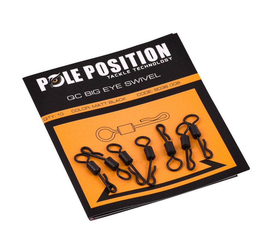 QC Big Eye Swivel (10stuks)