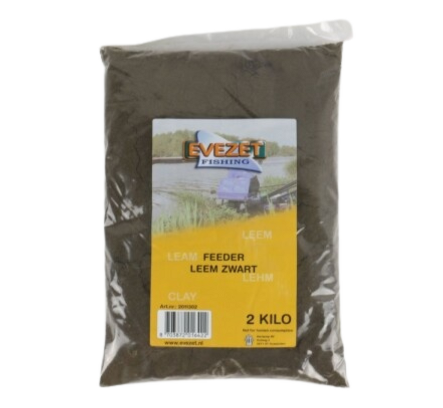 Feeder Leem Zwart (2kg)
