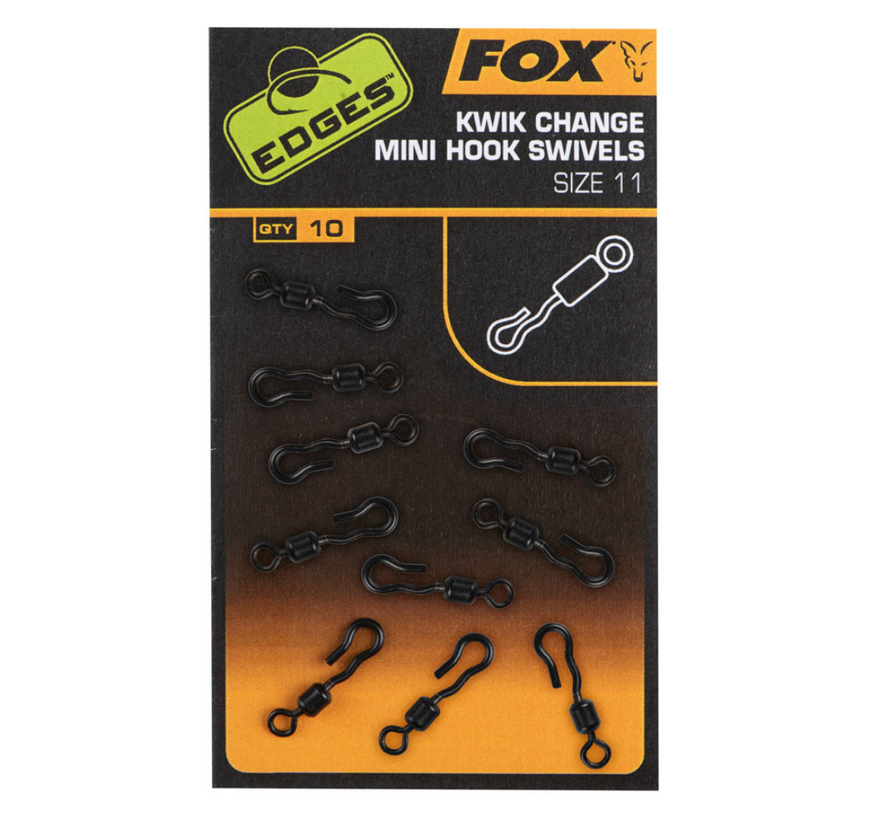 Kwik Change Mini Hook Swivel (10stuks)