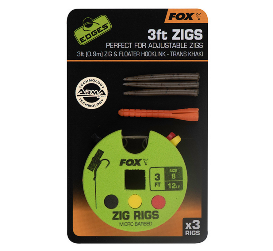 Zig Rig 3ft  (3stuks)