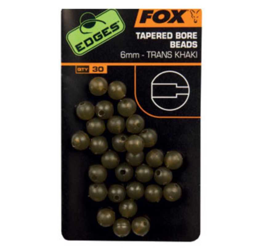 Tapered Bore Beads (30stuks)