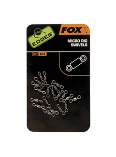 FOX Micro Rig Swivels (20stuks)