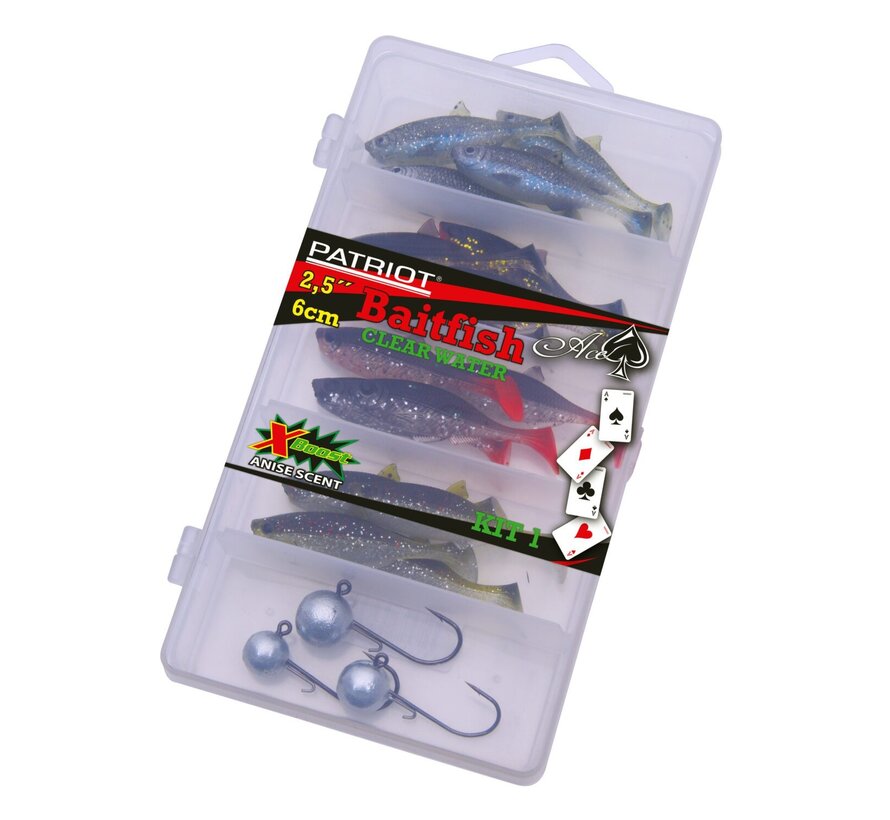 Shad Box Natural Color Mix