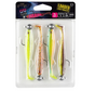 Ultra UV Slick Shad Loaded Lure Pack (4stuks)