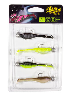 FOX RAGE Ultra UV Mini Fry Loaded Lure Pack (7cm) (5gr) (4stuks)