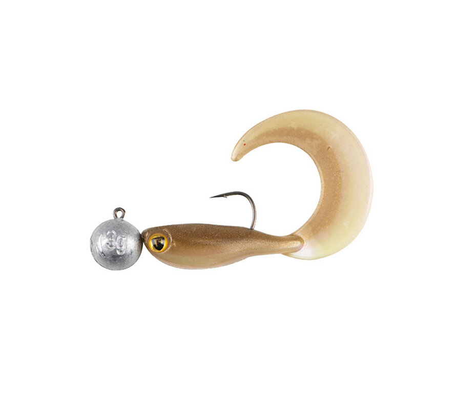 Micro Grub Tail Mix UV Loaded Lure Pack (4cm) (3gr) (4stuks)