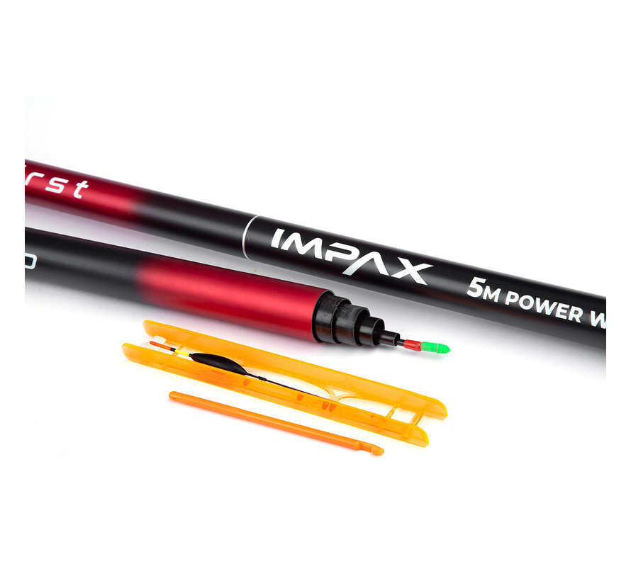 Impax Vaste Hengel Met Elastiek (4m)