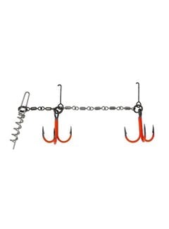 VMC Double Pike Chain UV Orange