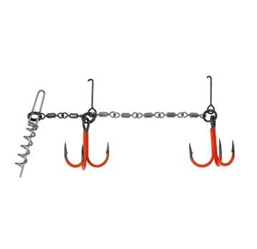 VMC Double Pike Chain UV Orange