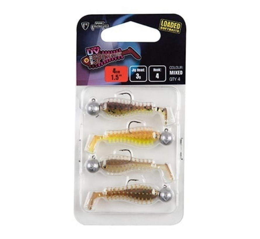 Micro Spikey Fry Mix UV Loaded (4cm) (3gr) (4stuks)