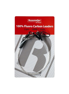 ROZEMEIJER Fluoro Carbon Snoek Onderlijn (35cm) (2stuks)