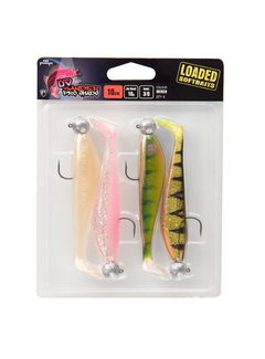 FOX RAGE Ultra UV Zander Pro Shad Loaded Lure Pack