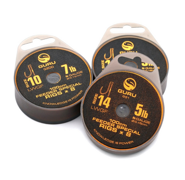 GURU Lwgf Feeder Rig 100cm (8stuks)