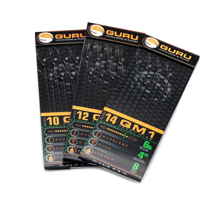 QM1 Standard Hair 4" (8stuks)