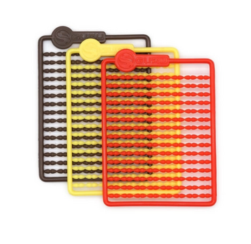 GURU Micro Hair Stops - Red. Brown. Yellow