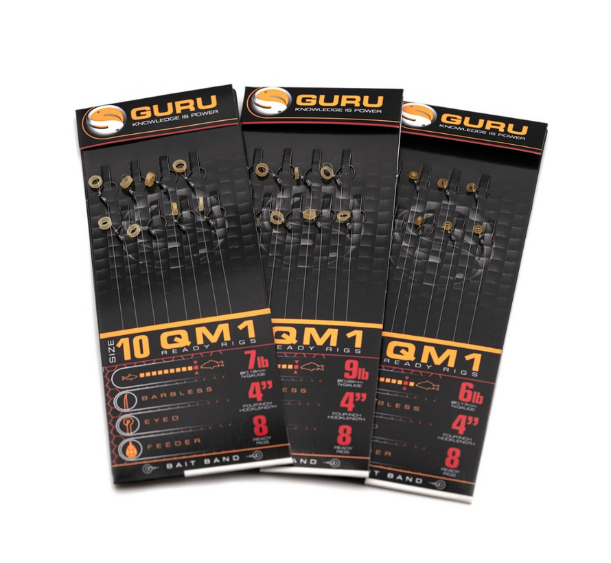 QM1 Bait Bands Rig 4" (8stuks)