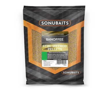 SONU BAITS Method Pellets Stiki Banoffee 2mm (650gr)