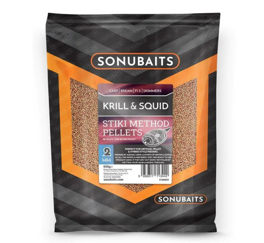 Method Pellet Stiki Krill & Squid 2mm (650gr)