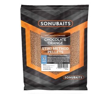 SONU BAITS Method Pellets Stiki Chocolate Orange 2mm (650gr)